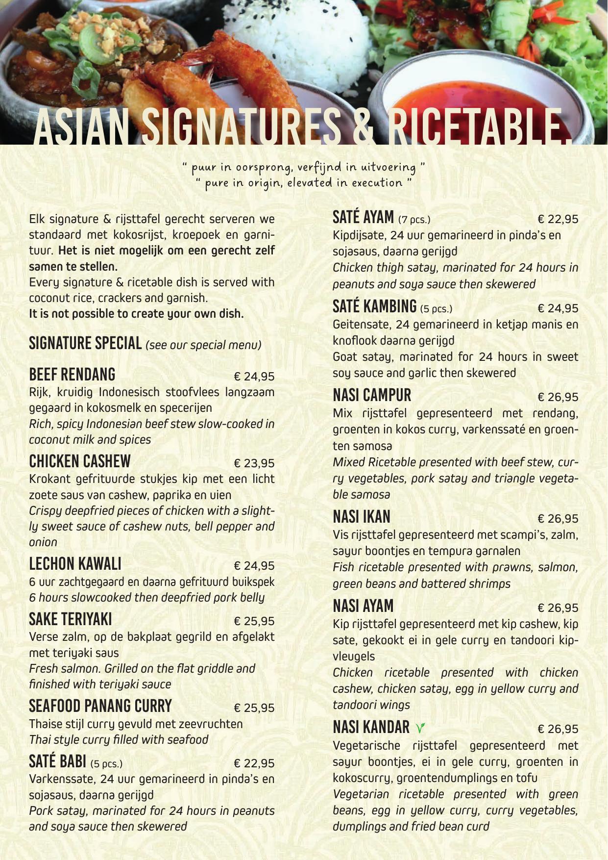 Menukaart Koco Bistro — pagina 5 van 8