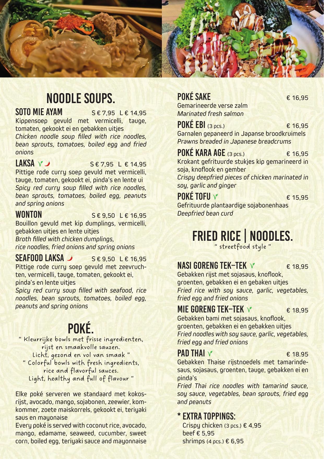 Menukaart Koco Bistro — pagina 4 van 8