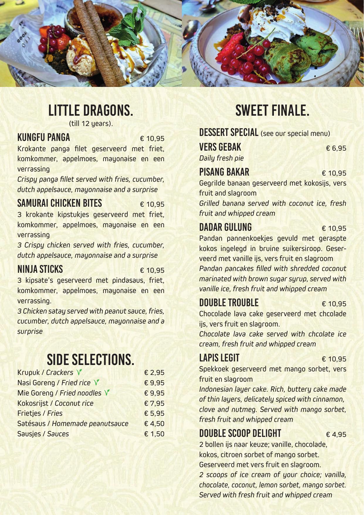 Menukaart Koco Bistro — pagina 7 van 8