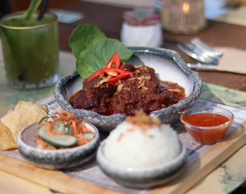 Beef rendang