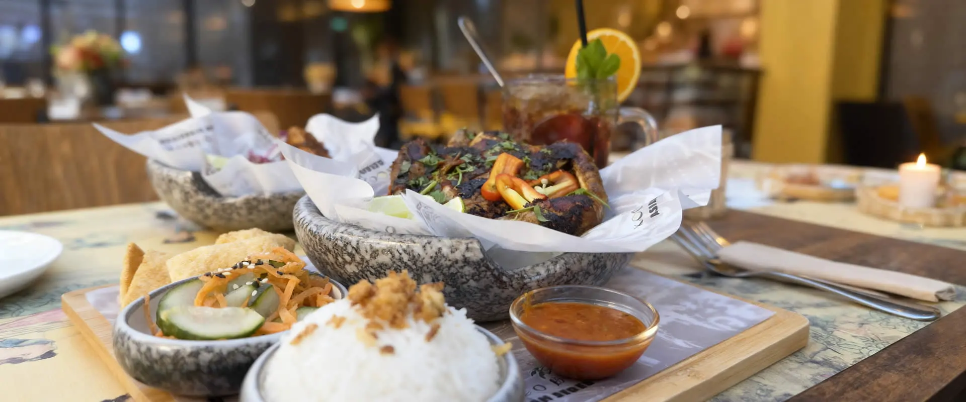 Ayam taliwang van de grill